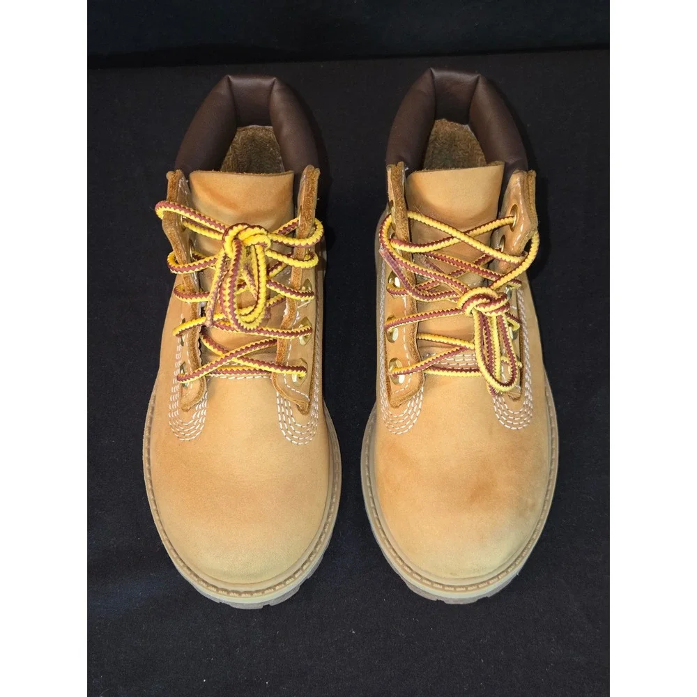 Timberland‎ Toddler Wheat Nubuck Leather Ankle Boots Classic Premium